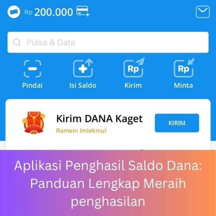 Aplikasi Langsung Cuan: Dapat Saldo Dana Gratis – Penghasil Uang Aplikasi Penghasil Uang Baru Daftar Langsung Dapat Saldo DANA 2025